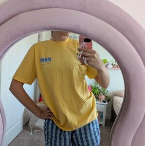 Vacation Yellow Maui Graphic T-Shirt Size XL